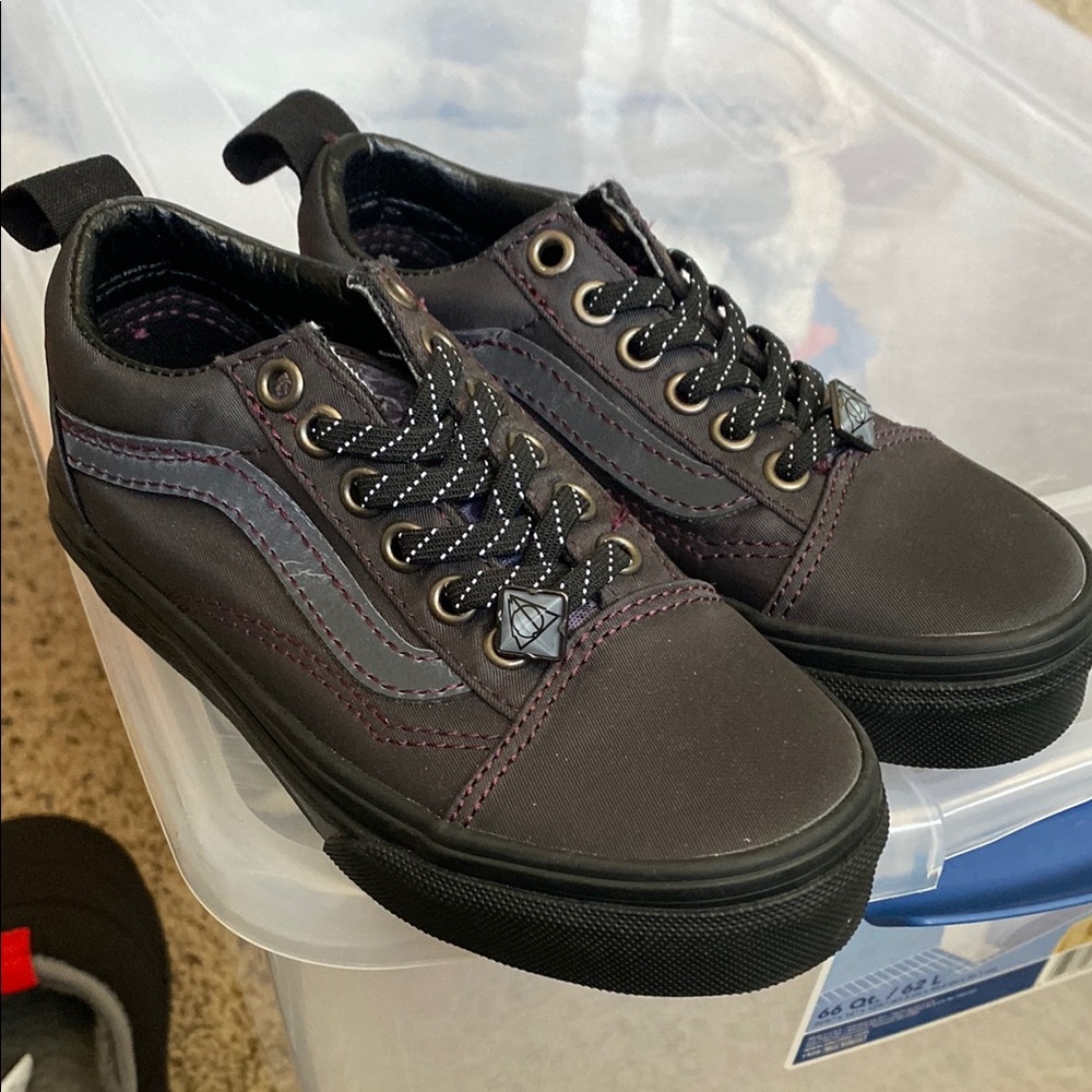 Vans Boys Harry Potter Deathly Hallows Sneakers
